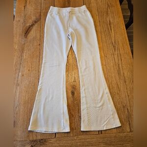 Hollister Cream Colored Flared Pants